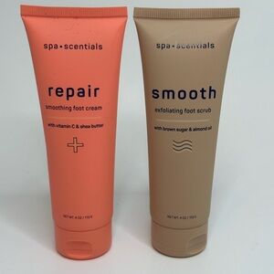 Repair and Smooth Foot Care Set -smoothing foot cream & exfoliating foot scrub